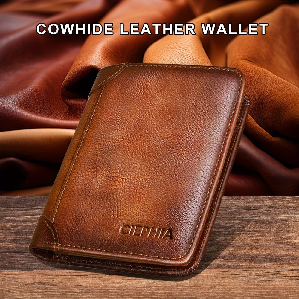 Men's Wallet – Genuine Leather, RFID Blocking | Bag Vero – detail view 20