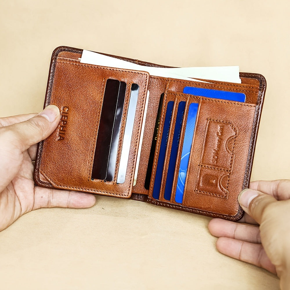 Men's Wallet – Genuine Leather, RFID Blocking | Bag Vero – detail view 22