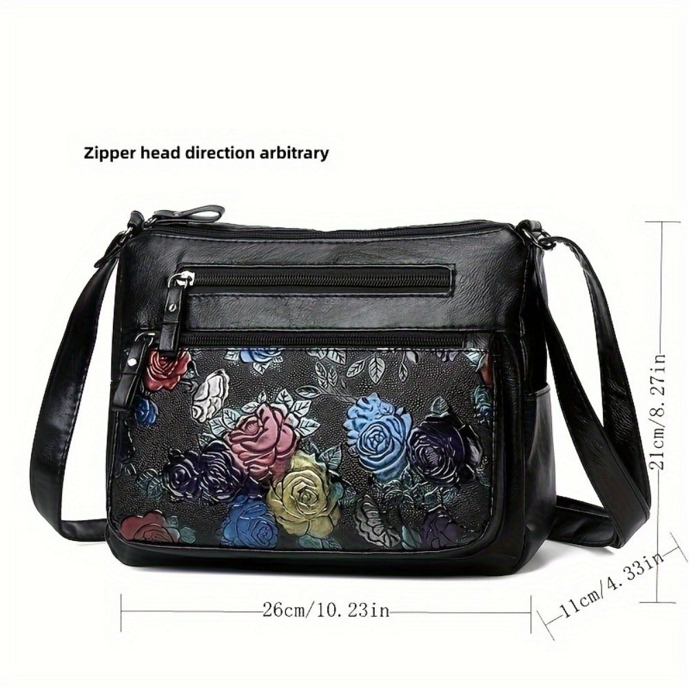 Crossbody Bag for Women – PU Leather, Lightweight, for Travel & Work | Bag Vero – detail view 8