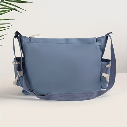 INS Viral Harajuku-Style Fashion Crossbody Bag: Unisex And Versatile, Ideal for Teen Students, Comes with Badge Charms - Perfect As a Holiday Gift