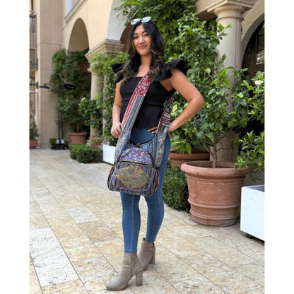 JUPITER GEAR Collection Butterfly Design Hobo Bag