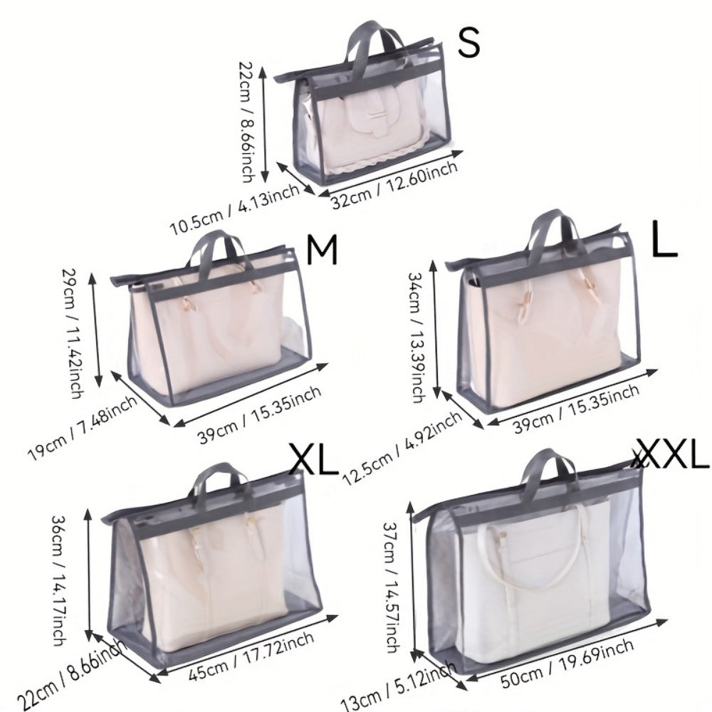 Travel Organizer Bag – 10 Pack, Transparent | Bag Vero – detail view 3