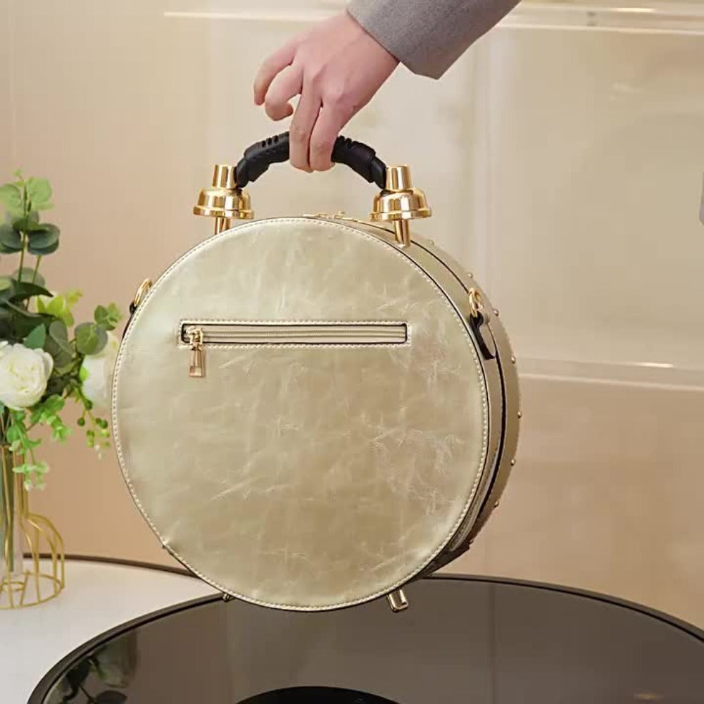 Crossbody Bag for Women – for Everyday Use, Steampunk Retro Clock Face Vintage | Bag Vero – detail view 17