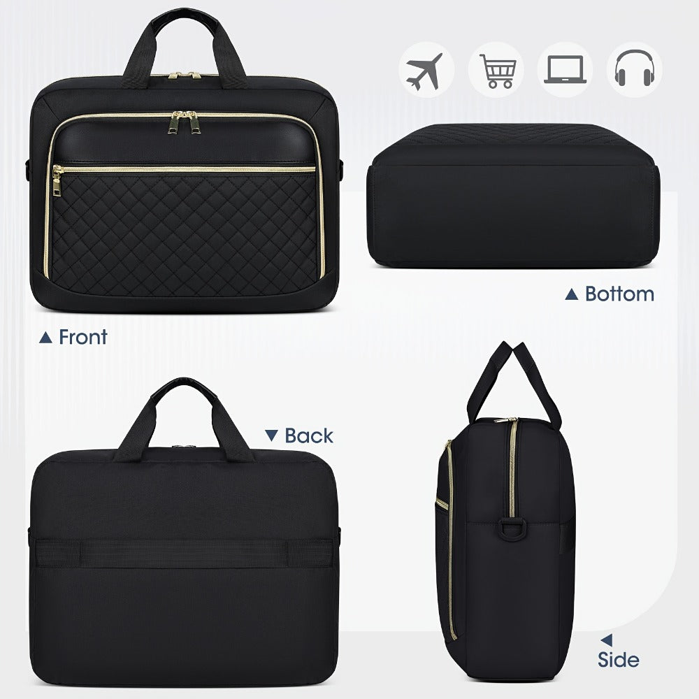 Laptop Bag – 17.3 Inch, for Travel & Work | Bag Vero – detail view 9