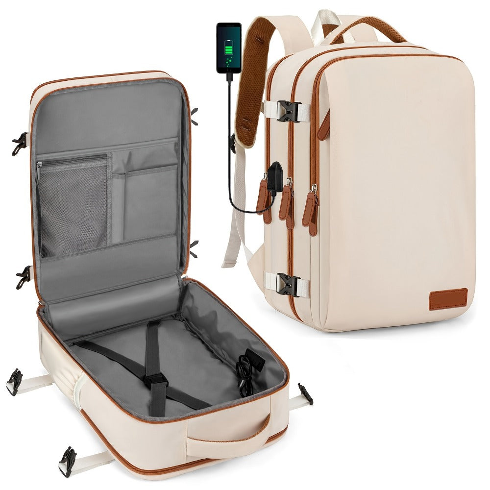 Laptop Backpack – Expandable, for Travel & School | Bag Vero – detail view 17