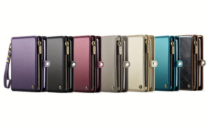 Passport Holder For Travel, Passport Case Wallet With Strap Wristlet And Zipper Wallet For Men Women