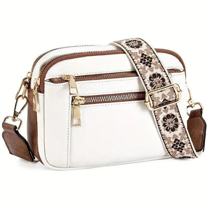 Bohemian Crossbody Purse for Women, Small Boho Style Crossbody Bags Trendy Vegan with Adjustable Shoulder Strap, Women's Shoulder Bag, Handbag, Vintage Design, Lightweight & Spacious, Perfect for Daily Use