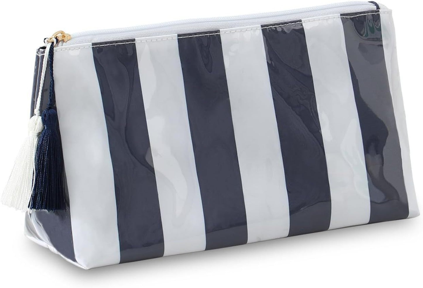 Makeup Bags for Purse, Small Coated Bags for Women, Travel Organizer Zipper Pouch Beach Vacation Essentials