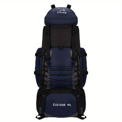 1pc 23.78gal Hiking Daypack Backpack High Quality Large Capacity Bag Hydration Pack for Men and Women Camping Traveling Halloween Black Friday Christmas Thanksgiving Gift for Boyfriend Husband Father