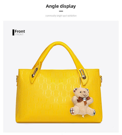 2025 New Trendy Leisure Four-Piece Set for Mothers And, Women'S Single-Shoulder Crossbody Handbag