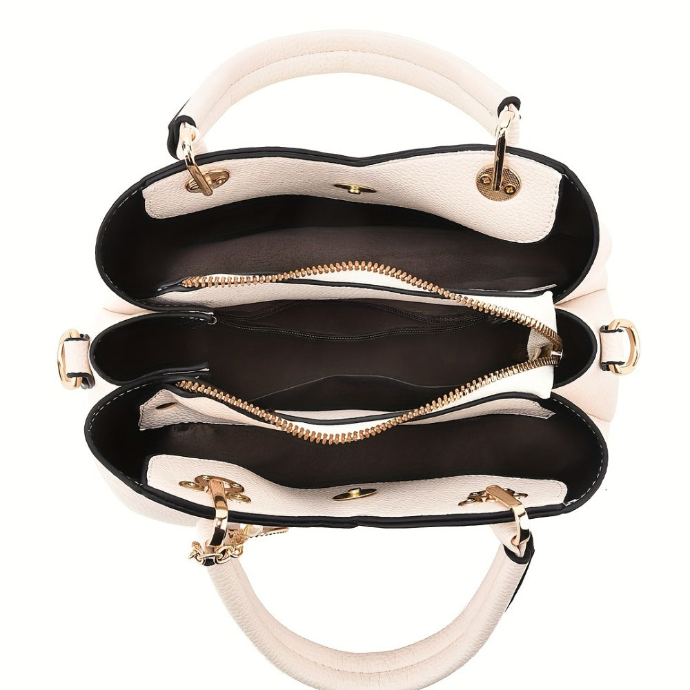 2023 New Women's Bag Multi-layer Large Capacity Women's Bag Exquisite Elegant Quality Handbag Commuting Handbag Small Bag