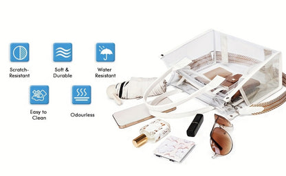 Crossbody Bag for Women – PVC, Clear, for Travel & Everyday Use | Bag Vero – detail view 14