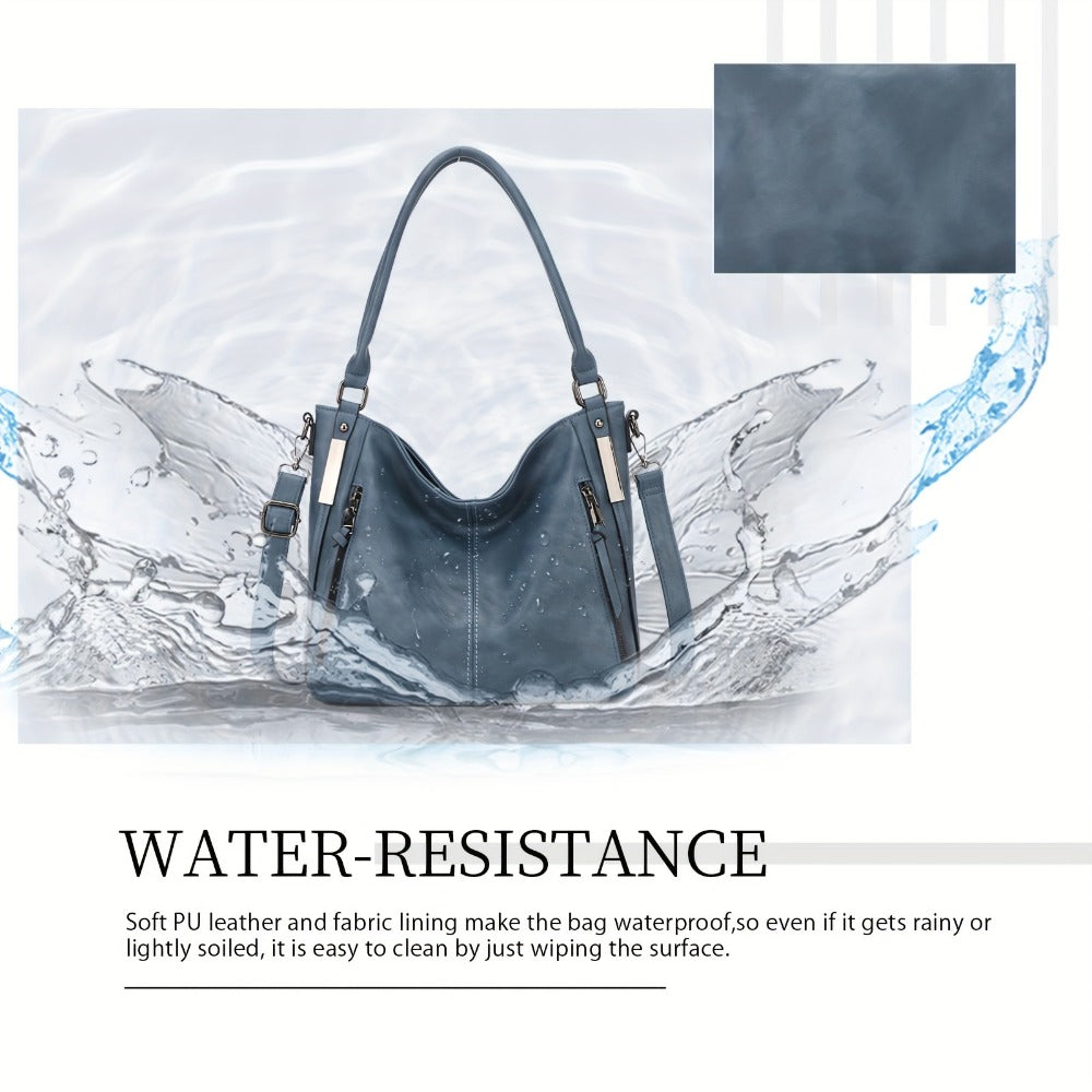 Crossbody Bag for Women – PU Leather, Adjustable Strap, for Travel & Work | Bag Vero – detail view 11