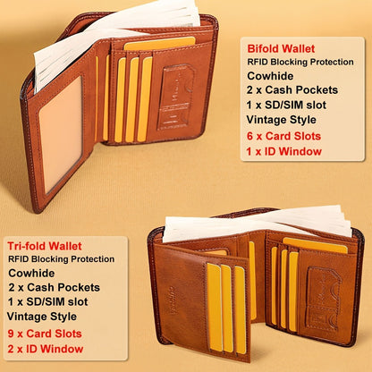 Men's Wallet – RFID Blocking, Top Grain Cowhide Rfid Blocking | Bag Vero – detail view 11