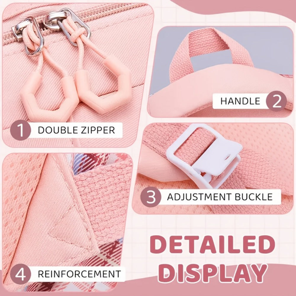 Backpack for Women – Multi-Pocket, Lightweight, for Travel & School | Bag Vero – detail view 8