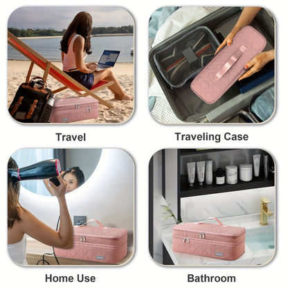 Travel Organizer Bag – for Travel, Hair Dryer Carrying Case Double | Bag Vero – detail view 7