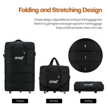 Carry On Luggage – Expandable, Foldable, for Travel | Bag Vero – detail view 4