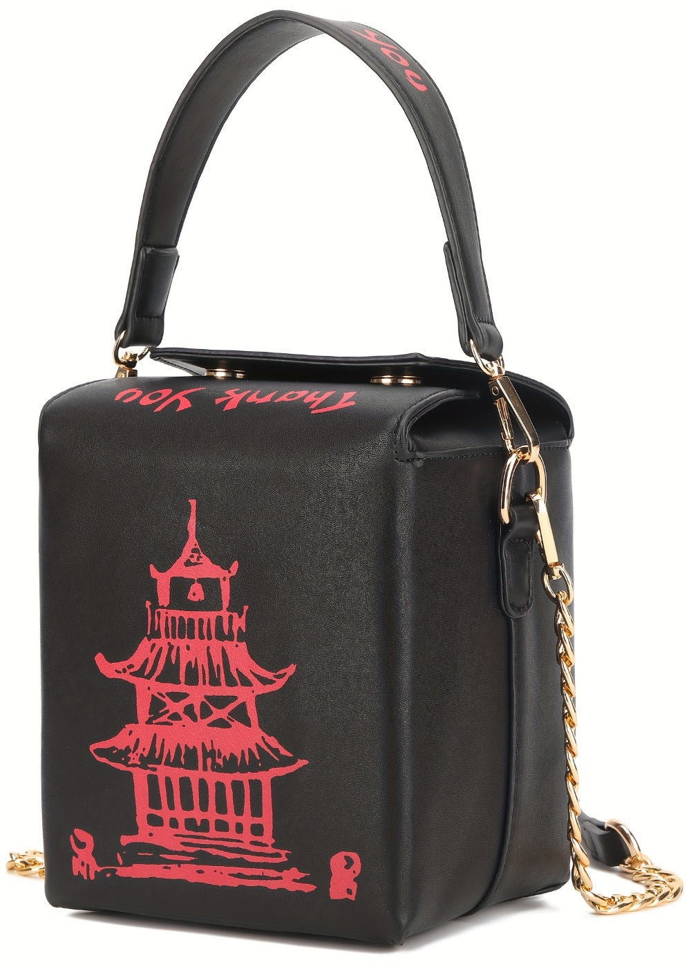 Crossbody Bag for Women – Novelty Fun Geometric Print Square | Bag Vero – detail view 22
