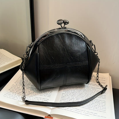 Retro Chain Shell Bag - New Fashion All-match Shoulder Bag, Large Capacity Crossbody Bag For Banquet