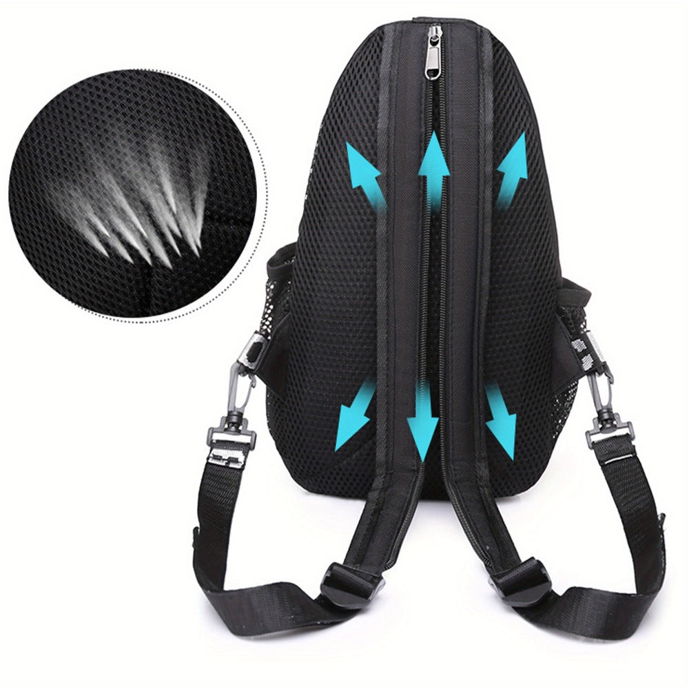 Italian-style Crossbody Bag - Large Capacity Convertible Backpack/shoulder Bag with Adjustable Shoulder Strap, Durable Polyester - Suitable for Travel And Daily Commuting - Unisex Backpack, (white/black) Crossbody Bag, Multi-functional Tote Bag