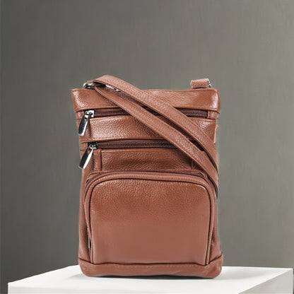 Laptop Bag – Genuine Leather, Adjustable Strap | Bag Vero – detail view 27