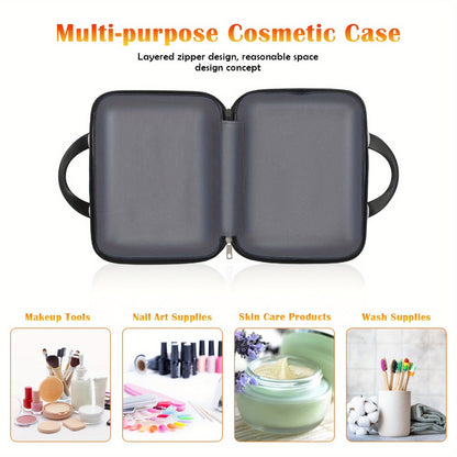 Carry On Luggage 20 Inch Suitcase Set 2 Piece With 14" Cosmetic Case, Hardside Carry On Suitcase 22x14x9 Airline Approved With Combination Lock & Spinner Wheels (20-Inch, rose Golden )