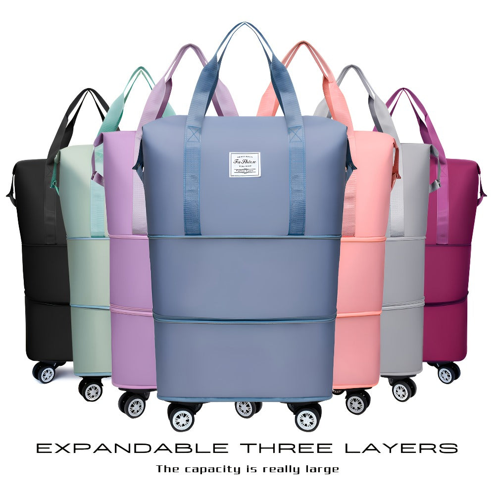 Carry On Luggage – Soft Shell, Expandable, Foldable, Spinner Wheels | Bag Vero – detail view 10