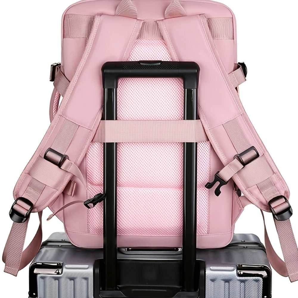 Large Travel Backpack for Women Men, Carry on Backpack, Hiking Backpack Outdoor Sports Rucksack Casual Daypack Travel Essentials 7.93gal