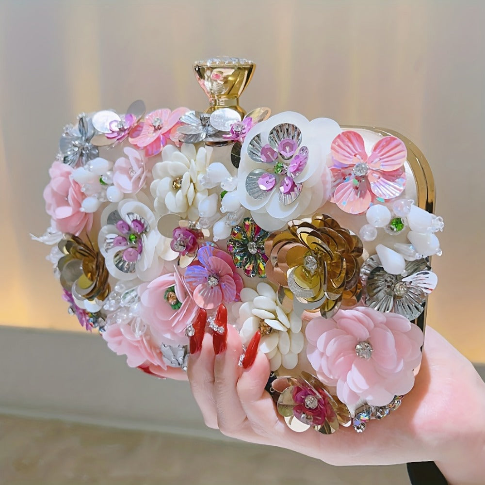 Women's Wallet – Floral Small Square Handheld Fairy | Bag Vero – detail view 4
