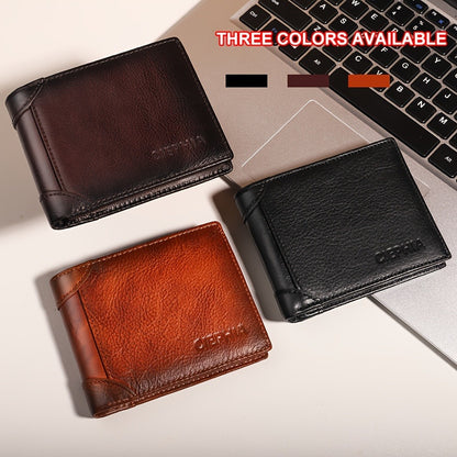 Men's Wallet – Genuine Leather, RFID Blocking | Bag Vero – detail view 7