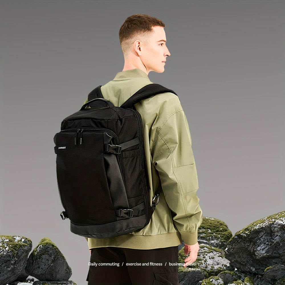 10.57gal Flight-Approved Travel Backpack with Laptop Compartment - Durable Nylon, Adjustable Straps, Machine Washable - Perfect for Business Trips And Carry-On