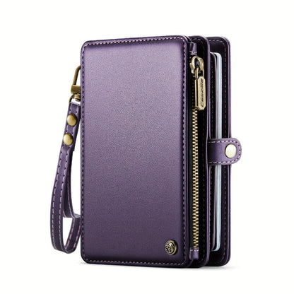 Passport Holder For Travel, Passport Case Wallet With Strap Wristlet And Zipper Wallet For Men Women