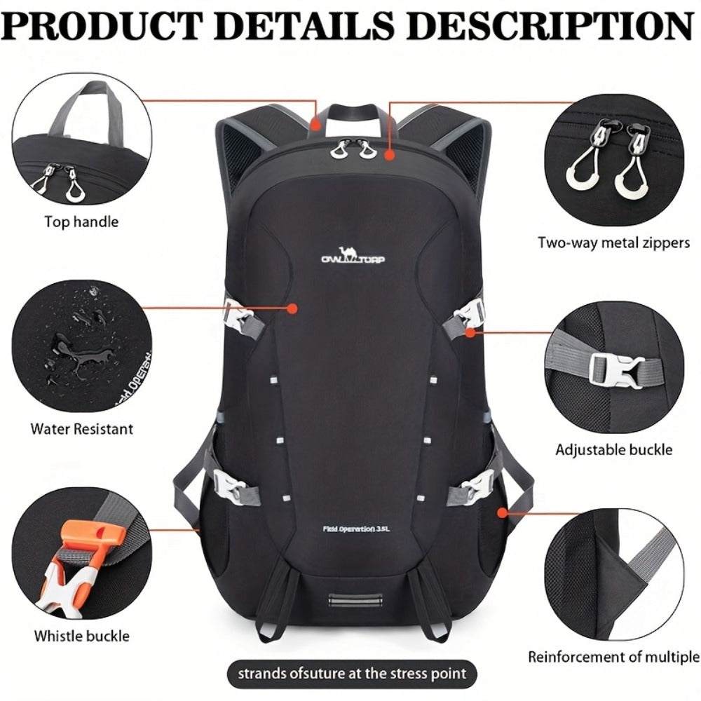Backpack for Women – Foldable, Large Capacity, for Travel | Bag Vero – detail view 8