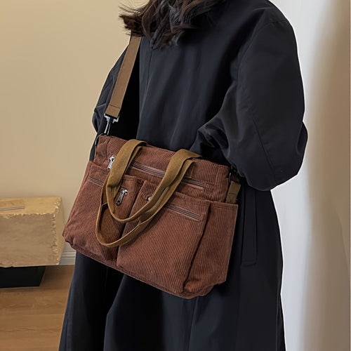 New Korean Casual Handbag, Commuter Fashion Women'S Messenger Bag, Easy Large Capacity Shoulder Bag