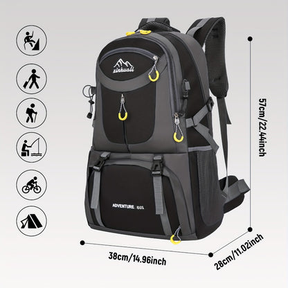 Men'S Large Capacity Outdoor Backpack, Sports Hiking Bag