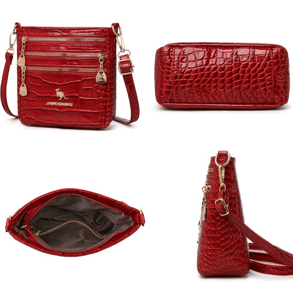 Crossbody Bag for Women – PU Leather, Adjustable Strap, Compact, for Everyday Use | Bag Vero – detail view 12
