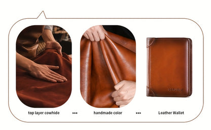 Men's Wallet – RFID Blocking, Short Trifold Money Clip Rfid | Bag Vero – detail view 16