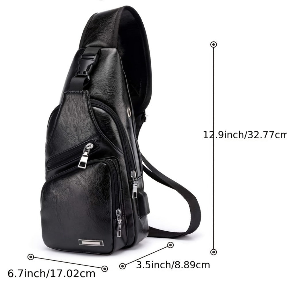 Sling Bag – USB Charging, Lightweight, for Travel | Bag Vero – detail view 5