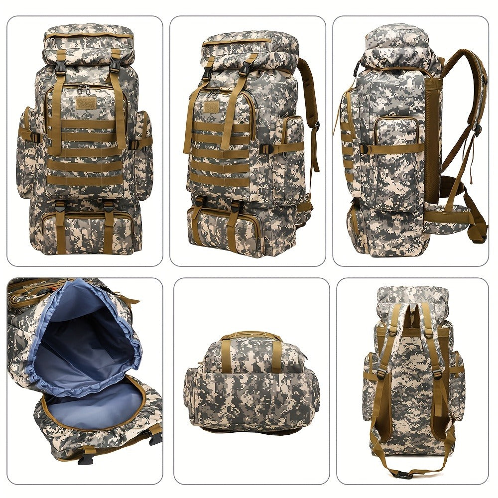Travel Backpack – 80L, 80l Tactical Molle System Multi | Bag Vero – detail view 15