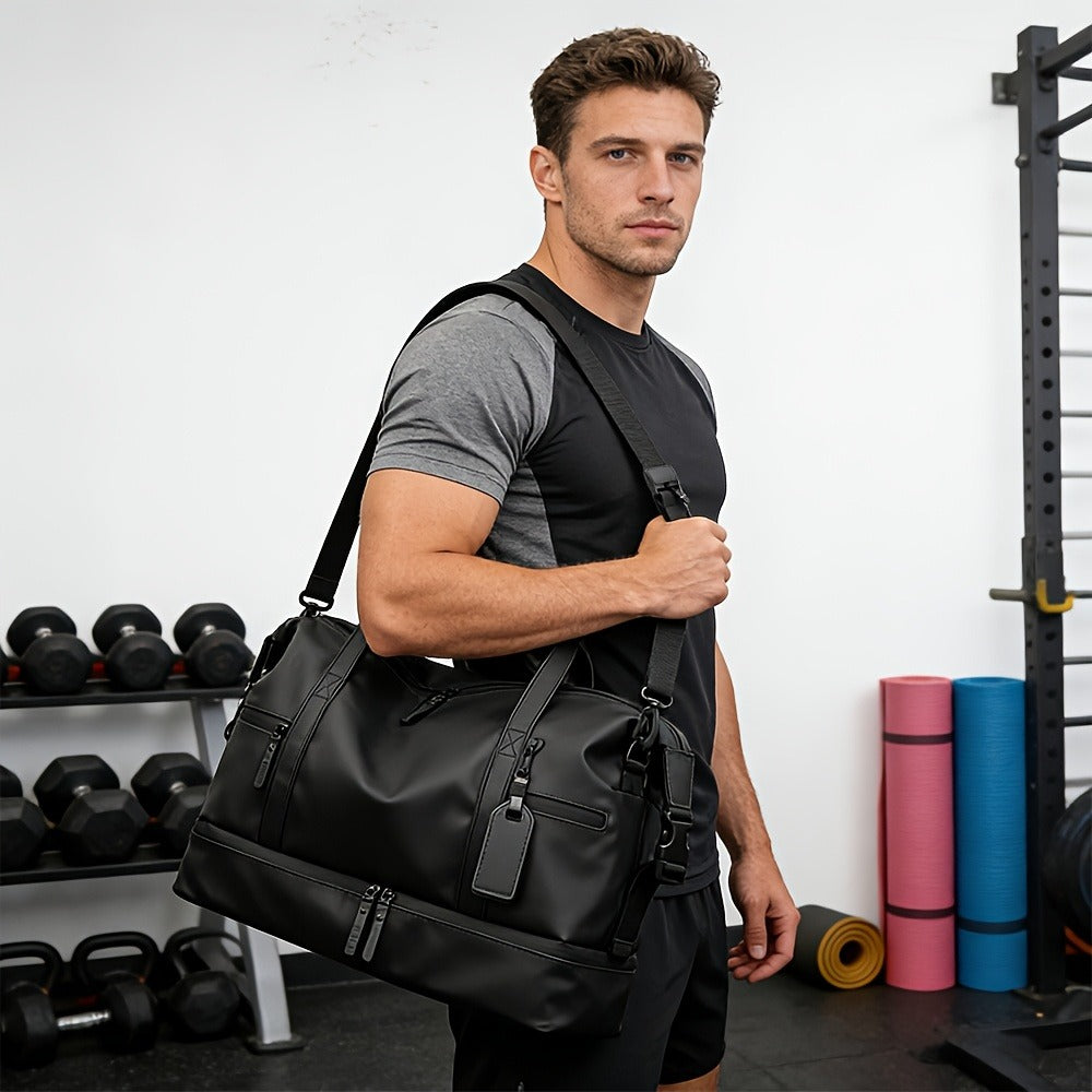 New Handbags, Dual-purpose for Men And Women, Suitable for Both  And Wet Items. They Can Be Used As Large-capacity Gym Bags for Men, Short-distance Travel Bags, Travel Pouches, And Single-shoulder Crossbody Bags.