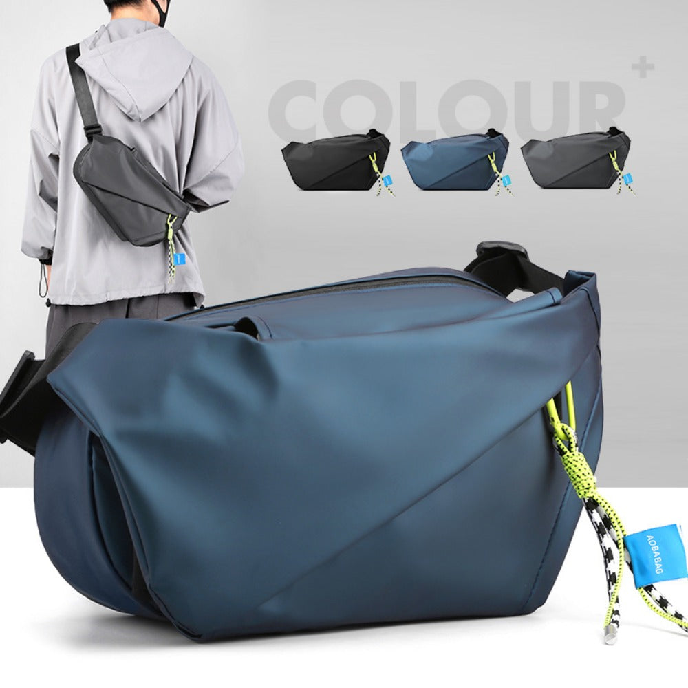 Men's Crossbody Bag – Nylon, Large Capacity, for Everyday Use | Bag Vero – detail view 11