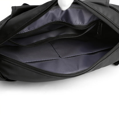 Men's Crossbody Bag – Nylon, Large Capacity, for Everyday Use | Bag Vero – detail view 8