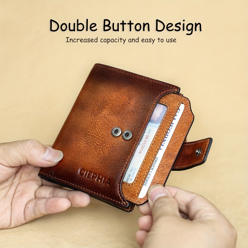 Men's Wallet – RFID Blocking, Card Slots Zipper Rfid Blocking | Bag Vero – detail view 9