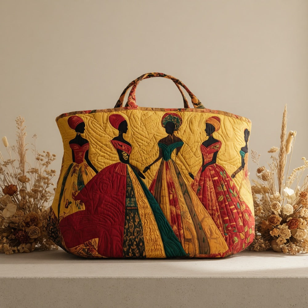 Bohemian Style Quilted Tote Bag | Large Capacity for Storing Books, Washable And Easy to Maintain, Versatile for Travel And Daily Use