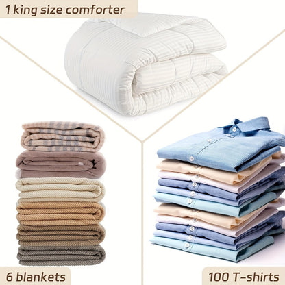 TOMNK 4/8 Pack Comforter Storage Bags, 19.81gal Extra Large Storage Bags, Clear Storage Bags with Zipper, 23.6*20*10in, Moving Bags, Storage Bags for Clothes, Blankets, Comforter, Pillows And Other Daily Products