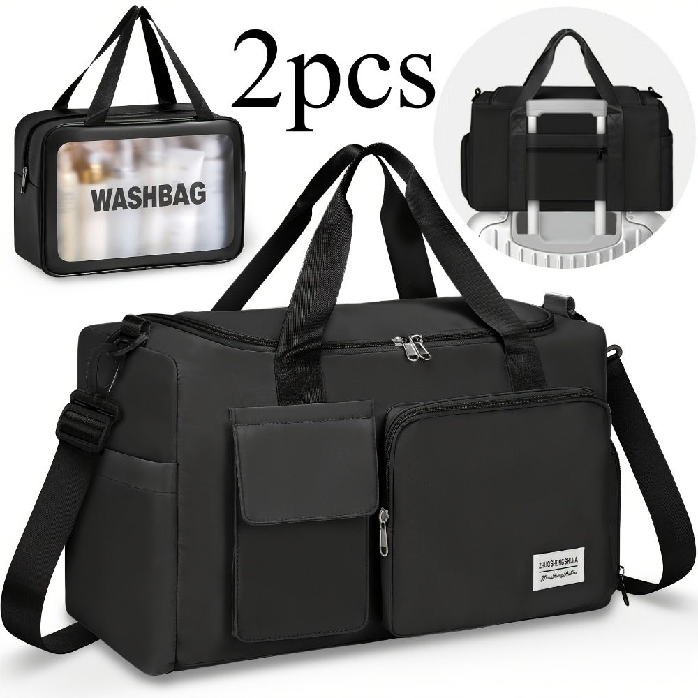 Gym Duffel Bag – 2PCS, Large Capacity, Lightweight, for Travel | Bag Vero – detail view 7