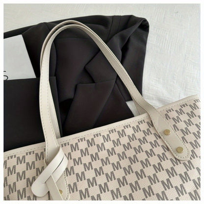Tote Bag for Women – Large Capacity, Checkered Large Capacity Retro Plaid | Bag Vero – detail view 16