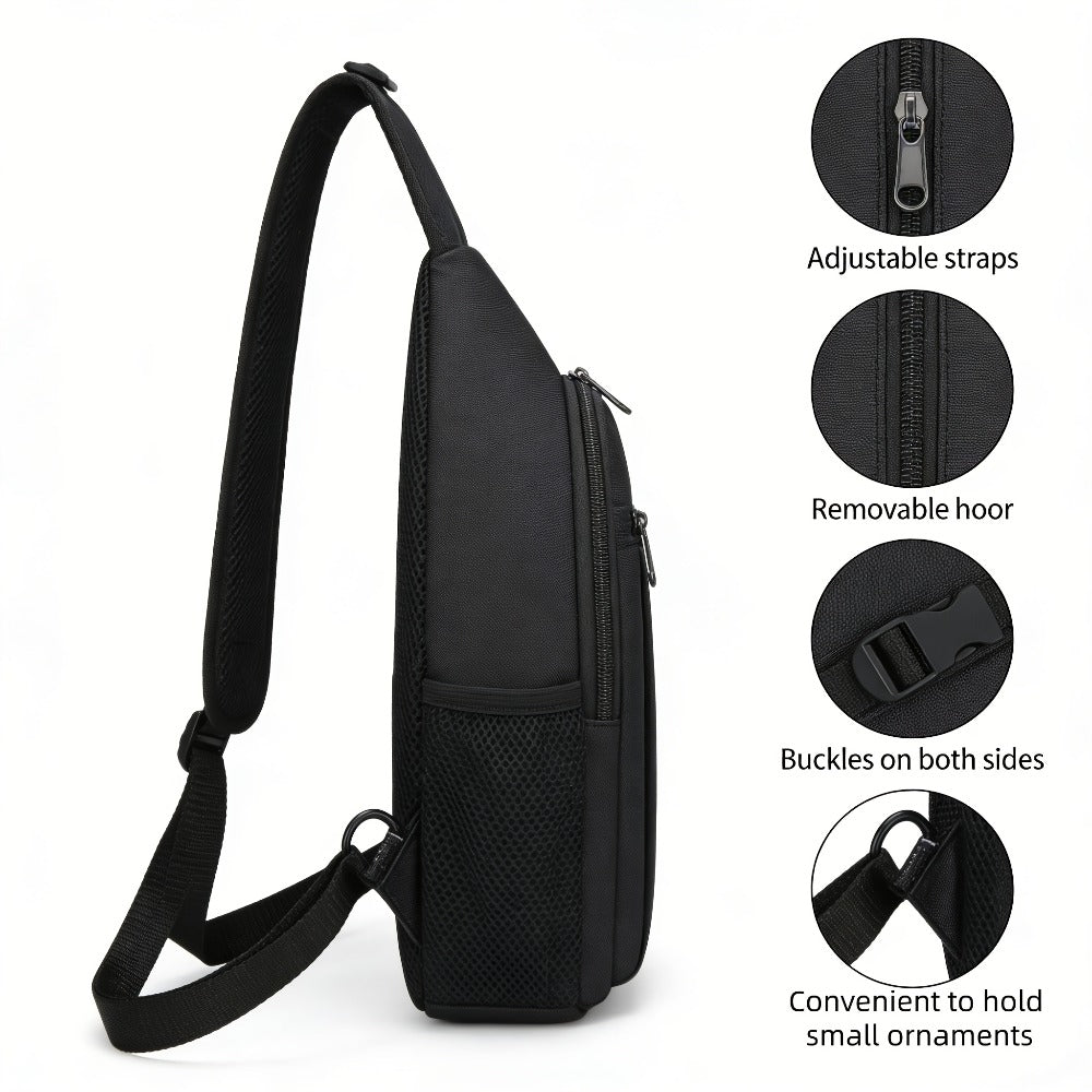 A Large Capacity Crossbody Bag Featuring a Print, with an Adjustable Strap, Lightweight And Foldable, Ideal for Outdoor Adventures, Work, And Everyday Use, Making It an Excellent Gift for Valentine'S Day Or for Christians