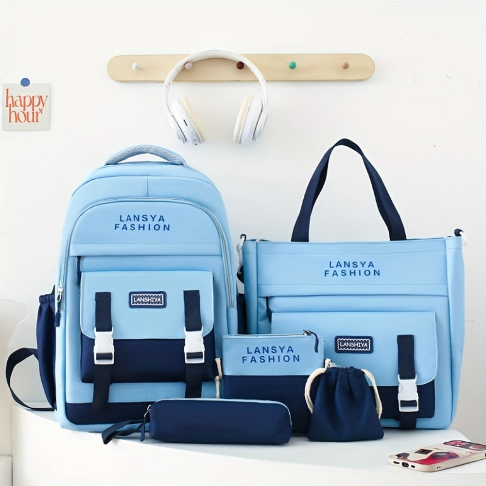 Sling Bag – 5-Piece, Large Capacity, for School | Bag Vero – detail view 3