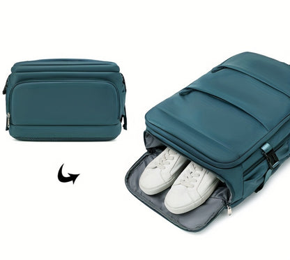1pc Carry-On Backpack, a Spacious Travel Bag Suitable for Both Men And Women, Approved by Airlines, Ideal for Hiking And Business Use As a Laptop Daypack
